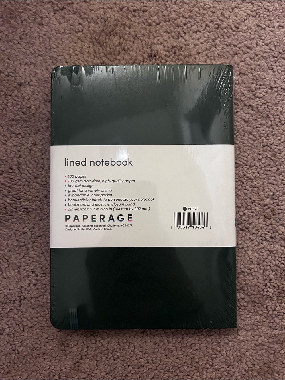 Paperage Lined Notebook - Picture 2 of 2